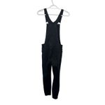 PacSun  Black Denim Overalls Women’s Size 25 Grunge Photo 1