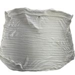 Rory Beca Top Womens Medium White Sheer Cap Sleeve Knit Top Photo 1