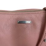 Rebecca Minkoff Mini Rocker 5 Zip Pink Crossbody Bag Chain Zipper Detail Photo 6