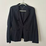 Max Mara Weekend navy blue wool blend blazer jacket size 12 Photo 10