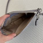 Calvin Klein Women's Saffiano Leather Small Shoulder Zip Bag - Lavender Photo 4