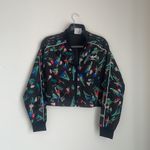 Adidas  Bellista Floral Cropped Track Jacket Photo 1