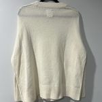 Aerie Women's CozyUp Cream Sweater Size Medium Oversized Crew Neck Soft Photo 3