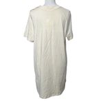 Sézane SEZANE New Robe Selena T-Shirt Dress Women’s Small Cream Organic Cotton Minimal Photo 4