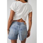 We The Free Free People  Ivy Mid Rise Denim Shorts in San Andreas size 24 Photo 5