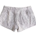 Zyia NWT White Weave Texture Drawstring Pull On Shorts 2XL Photo 3