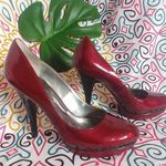 Carlos Santana  Queens Ruby Red Pumps Heels Shoes Photo 0