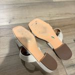 Joie  Nolita Linen Wide Strap Slip On‎ Sandal Beige size 9 Photo 7