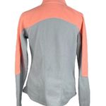 Tek Gear Fleece Zip Up Jacket Pink Gray Size Large Photo 3