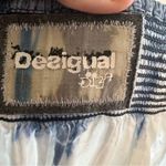 Deeigual blouse,‎ size medium, floral, tie front, ruffle sleeves, elastic waist Photo 4