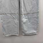 JustFab Light Wash High Rise Wide Leg Jeans Sz 27 NEW Photo 2