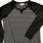 Olive & Oak Striped Sweatshirt Photo 1