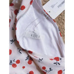 NWT HVN Harley Swim Cherry Bikini Bottoms Large White Cherrygirl Retro Playful Photo 4