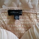 Pastel Pink Flower Appliqué Strapless Formal Dress London Dress Co ModCloth Size 4 Photo 5