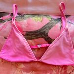 frankie's bikinis hot pink triangle bikini top Photo 6