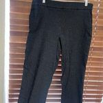 Hilary Radley Business Casual pull on pants stretch Black Checkered Black And White Office Photo 0