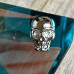 Unisex Skull Sunglasses NWOT Silver Photo 7