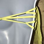 Acacia Fringe Bandeau Bikini Top‎ in Lemonade Yellow Photo 4