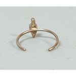 Gold Round Diamond Adjustable Toe Ring Jewelry ✨ Photo 1