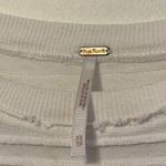 Free People Take A Spin Tunic Size XS White textured boho mini dress beach Photo 4