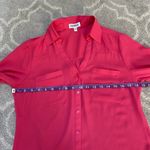 EXPRESS Women's Portofino Pink Button-Up Photo 4