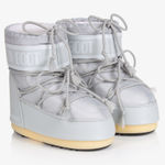 Moon Boot Light Gray Winter Boots Size 7 Photo 0