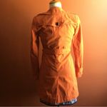 Via Spiga Women's Vibrant Orange Trench Coat Photo 9