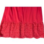 Vanity Fair Vintage Full Slip Womans 38 Used Red Photo 6