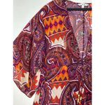 CAbi * Epic Open Front Tie Tunic Boho Style Kimono Top Size L Coverup Swi… Photo 4