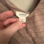 UPWEST Perfect Tank Romper‎ Tan Size M Photo 5