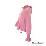 ZARA poet peplum sweater with ruffles small Photo 2