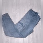 Free People  Women’s Grey Cargo Pants Photo 3