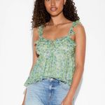 Wild Fable Women's Scoop Neck Chiffon Flutter Tank Top
- ™ Green Floral XL target Photo 0