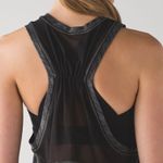Lululemon Work The Circuit Tank in Heather Grey/ Black Size 6 Photo 1