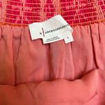 Anthropologie • Danielle Duer Tiered Mini Skirt pink Ella ikat print flowy Photo 6