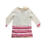 Lemlem Birabiro Kaftan pink white striped cotton blend small NWT Photo 7