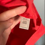 Monrow Women's Poplin Oversized Button Down Shirt Pink Coral Size Small Preppy Photo 10