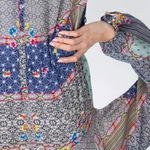 Johnny Was  Kichica Aphrodite maxi dress with slip NWT Photo 7