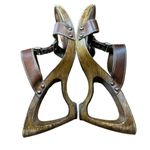 Italian Shoemakers Contesa Wood Look Wedge Brown Sandals Sz 6 Made In Italy Photo 14