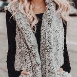 VICI Sherpa Cozy Hoodie Vest Photo 0