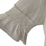 Baltic Born  Rayne Deep V White Pin-tuck Maxi dress size large Photo 5