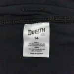 Duluth Trading Co Size 14 Black Suit Up Swimwear Skort Photo 3