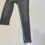 AG Adriano Goldschmied  The Legging Ankle Gray Denim Jeans Raw Hem EUC 26R Photo 8