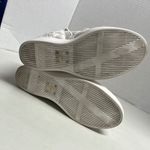 ALDO White Wedge High Top Sneakers Quilted Gold Accent Size 6.5 SEE DESCRIPTION Photo 7