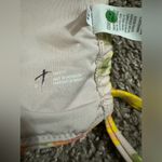 Aerie  Coral and Yellow Floral Bikini Top Photo 2