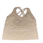 Longline Sports Bra Tan Photo 1