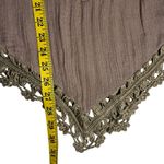 Active USA  Womens Boho Crochet Coverup Top Size M/L Hippie Beach 70s Festival Photo 5