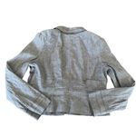 BCBG Maxazria Linen Blend Women's Cropped Blazer Large Career Workwear Photo 5