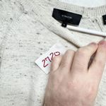 Vince  Sweater Women Size Medium Wool Crewneck Long Sleeve Blouse Cream Preppy Photo 2