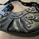 black and silver handbag purse Photo 0